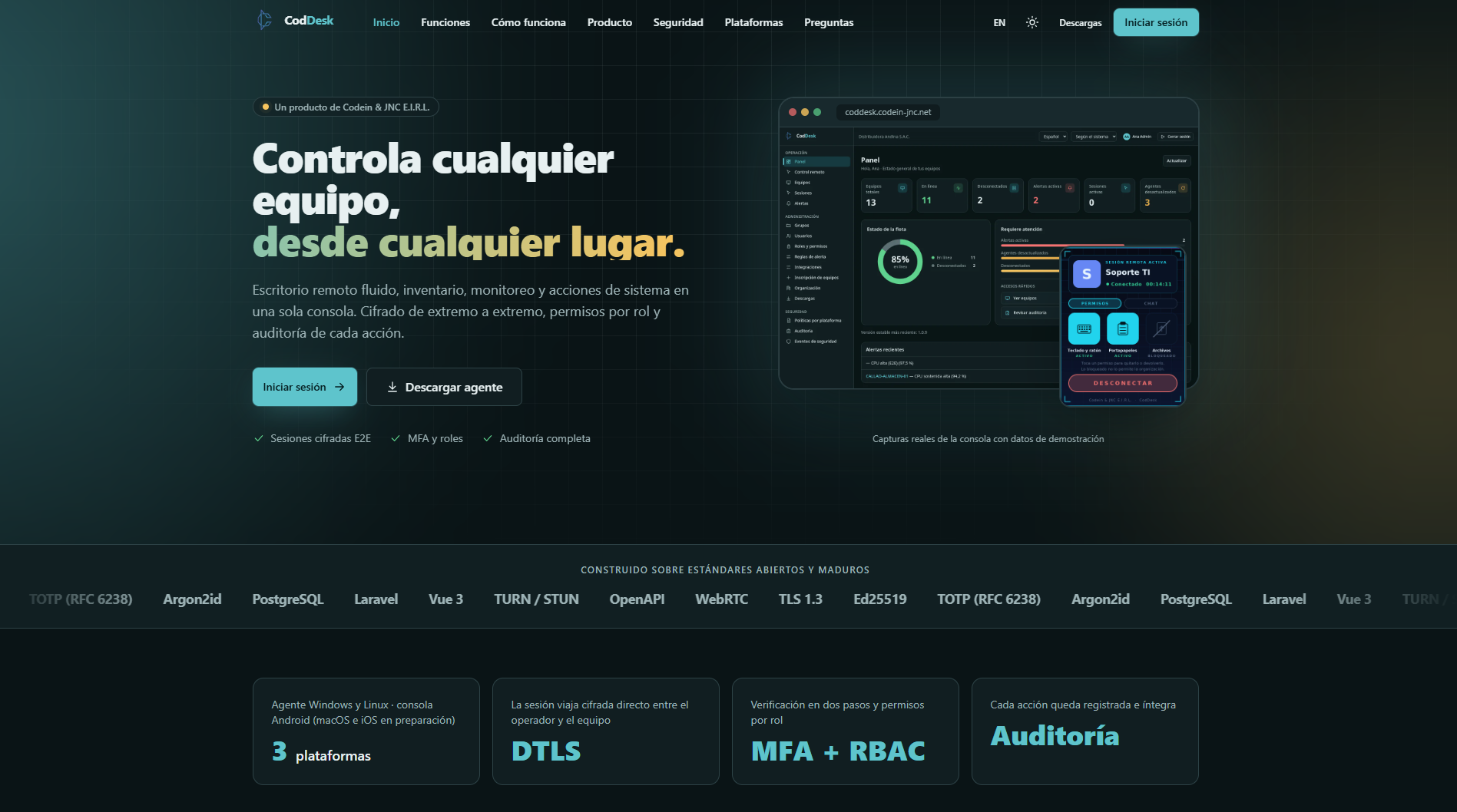 💻 CodDesk: Simplifica la gestión de tus operaciones digitales