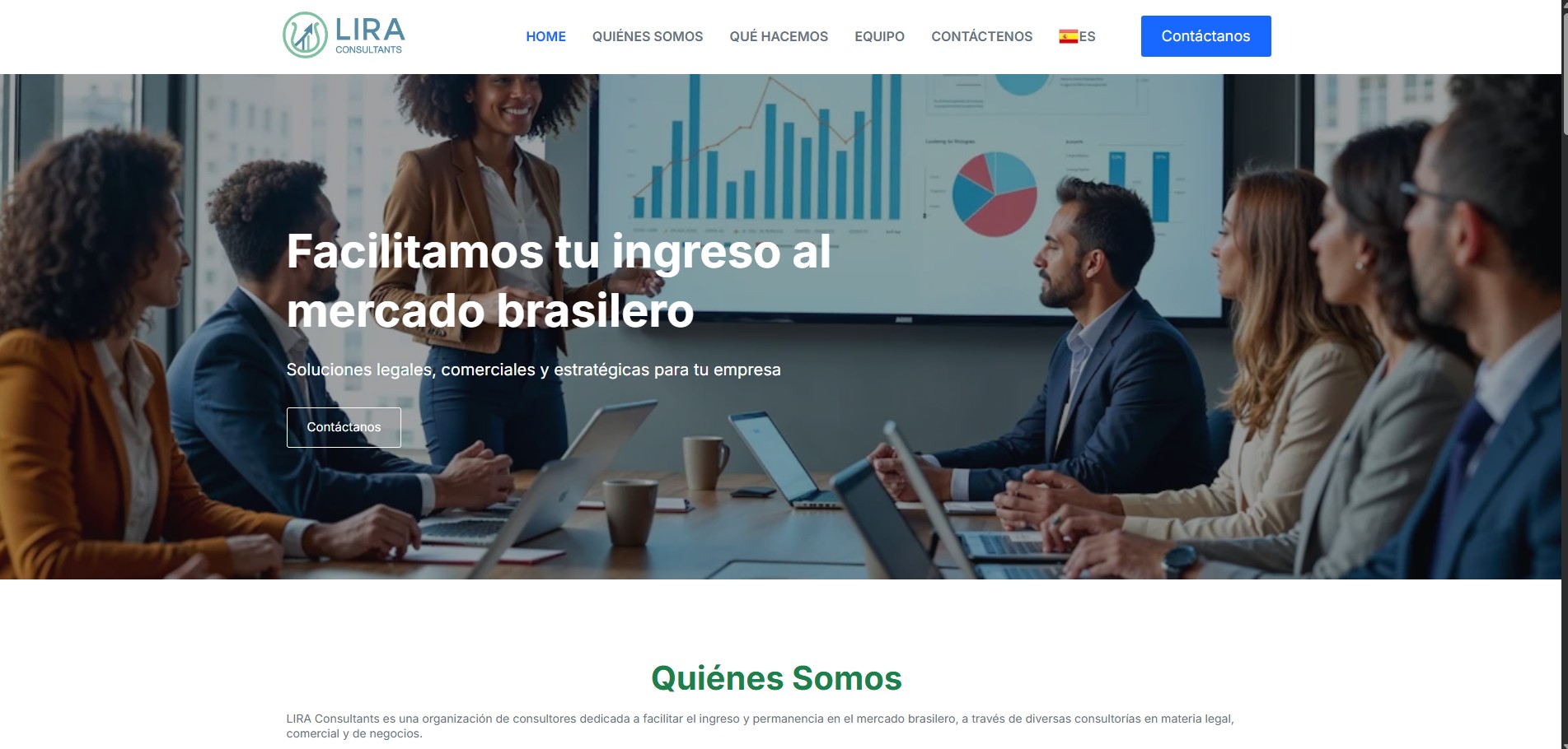 Lira Consultants BR – Plataforma Corporativa Internacional