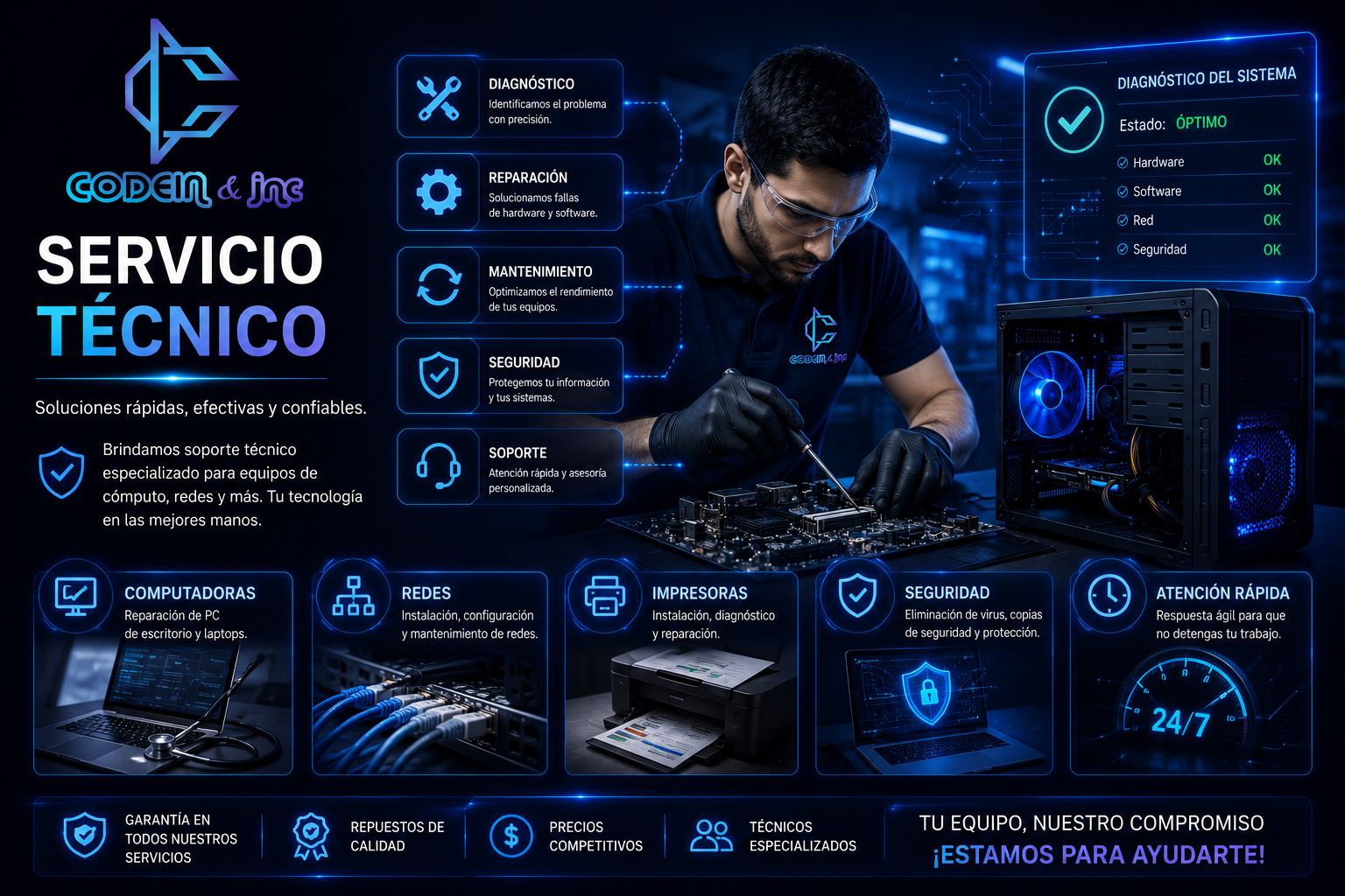 🛠️ Mantenimiento y Reparación de Equipos