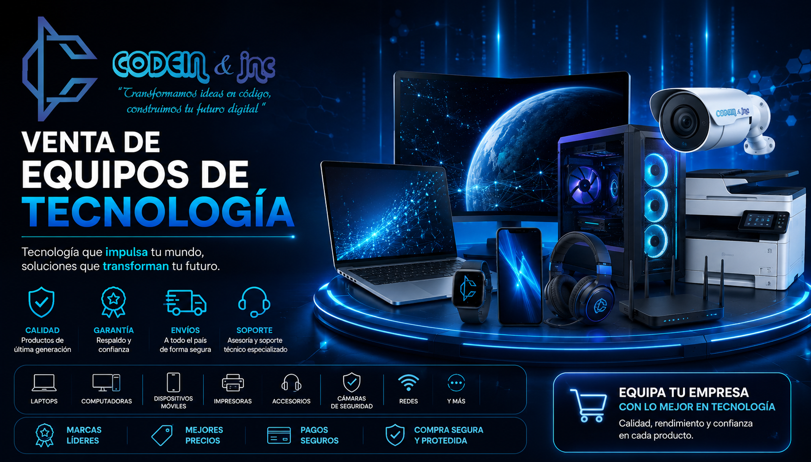 💻 Venta de Equipos de Tecnología
