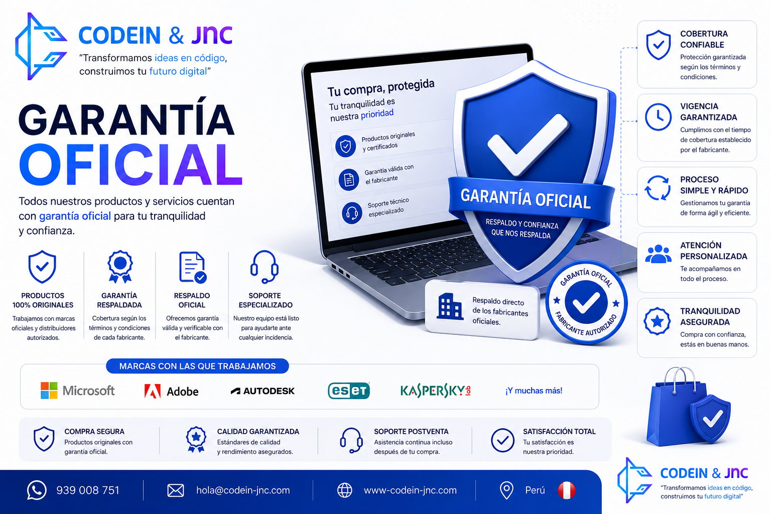 🛡️Garantía oficial