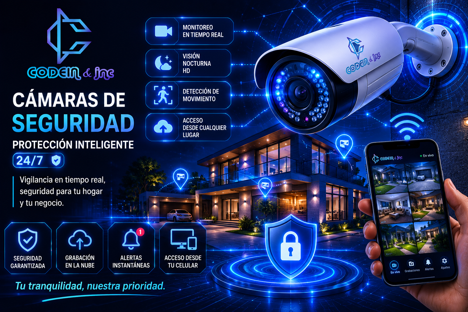 📹 Instalación de Cámaras de Seguridad