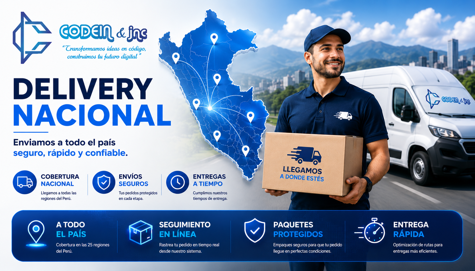 🚚 Delivery nacional