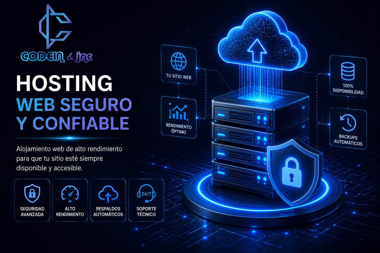 🌐 Servicio de Hosting Web Profesional