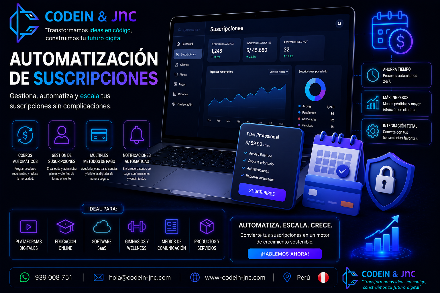 🔄 Automatización de Suscripciones